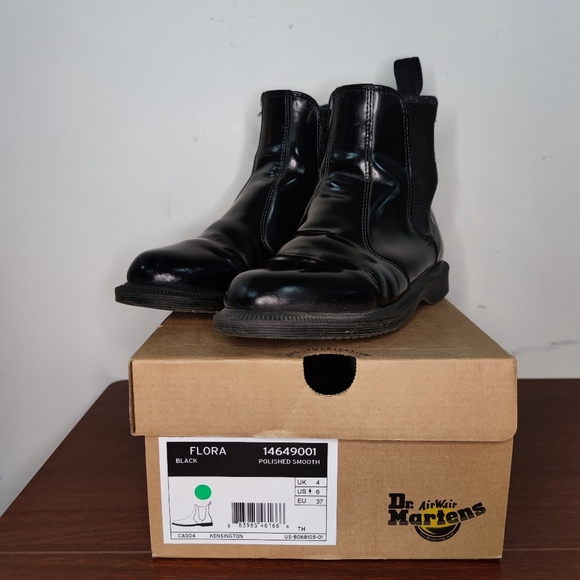 US6 FLORA Chelsea Boots - Picture 6 of 8